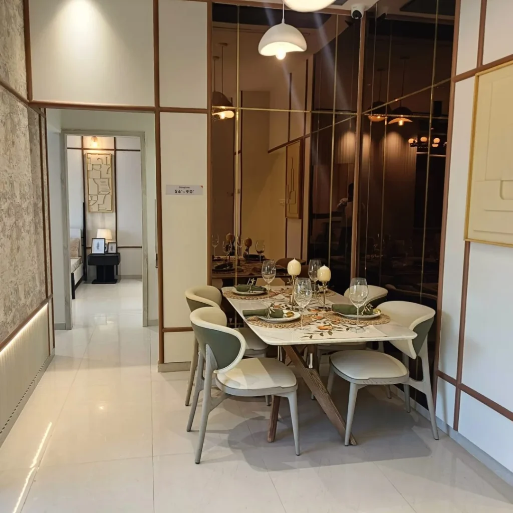 My Home Sanctuary Family Dining Area Sample Flat