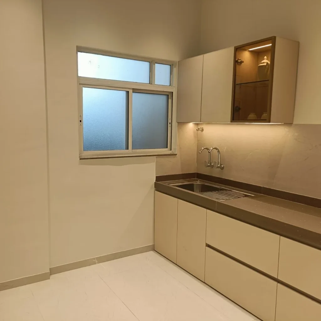 My Home Sanctuary Modular Kitchen Sample Flat