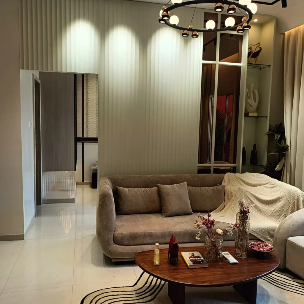 My Home Sanctuary Authentic Living Room Sample Flat